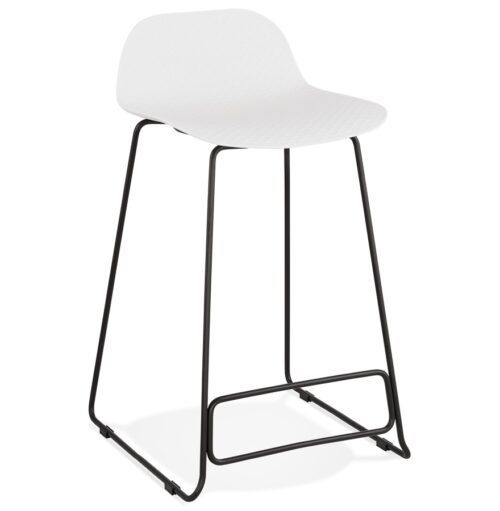 Tabouret snack BABYLOS MINI : blanc