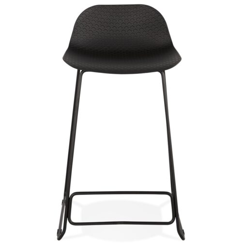 Tabouret snack BABYLOS MINI noir Style mi hauteur 1