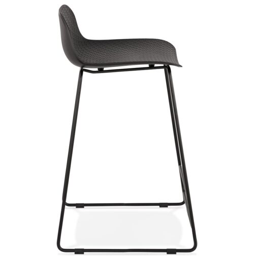 Tabouret snack BABYLOS MINI noir Style mi hauteur 2