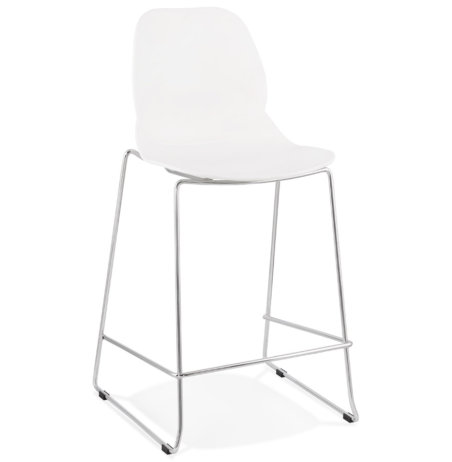 Tabouret snack BERLIN MINI blanc