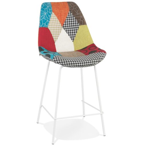 Tabouret snack CAPSUL MINI mi-hauteur patchwork