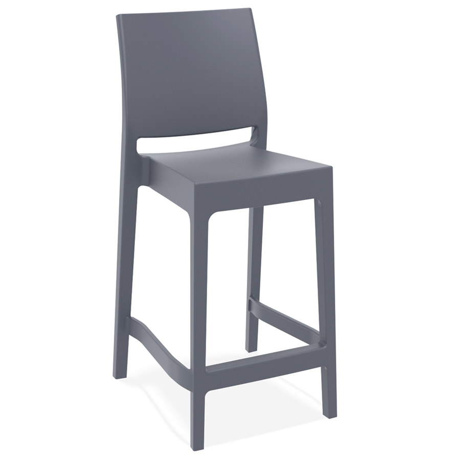 Tabouret snack CLARA MINI gris foncé