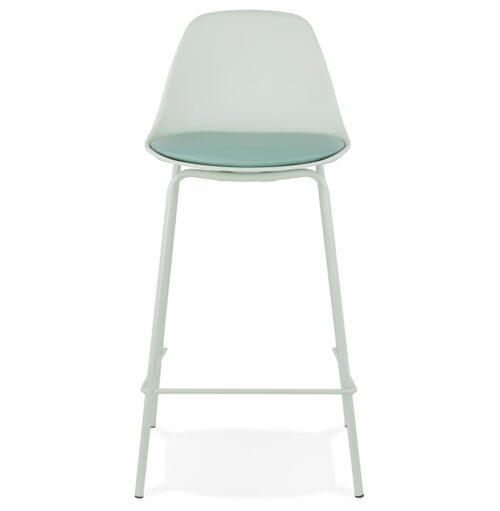 Tabouret snack COOKIE MINI industriel vert clair 1