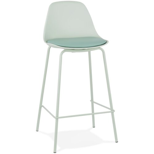 Tabouret snack COOKIE MINI industriel vert clair