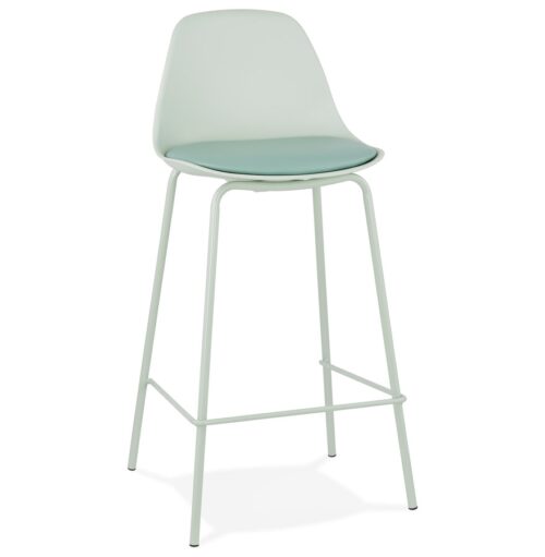 Tabouret snack COOKIE MINI industriel vert clair