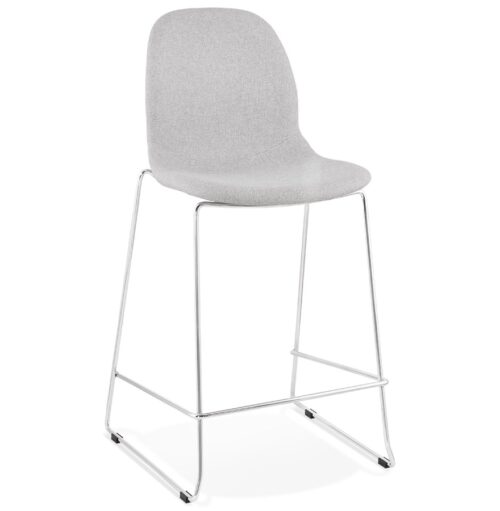 Tabouret snack empilable FAKIR MINI gris clair