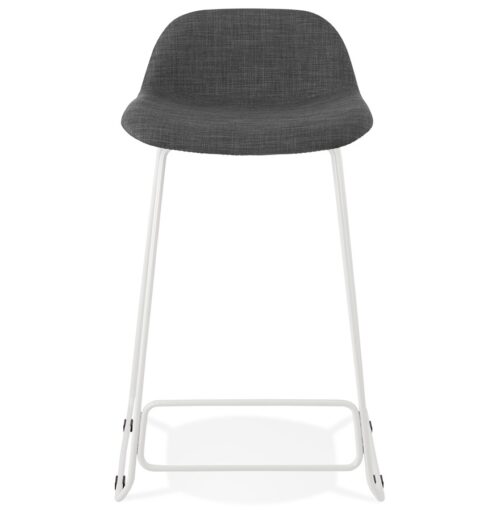 Tabouret snack mi hauteur MOSKOW MINI metal blanc 1