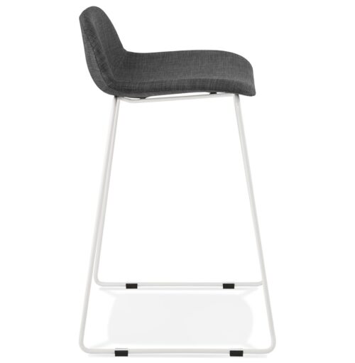 Tabouret snack mi hauteur MOSKOW MINI metal blanc 2