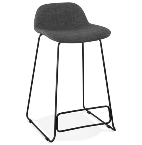 Tabouret snack noir style industriel