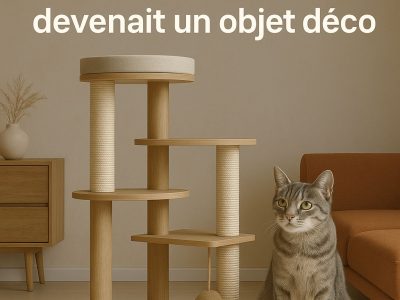 Et si l’arbre à chat devenait un objet déco ? L&rsquo;alliance parfaite entre design et bien-être animal