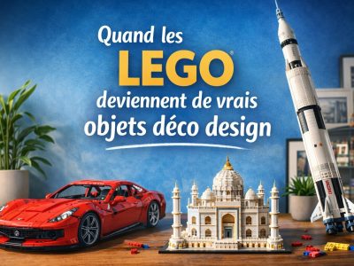 Quand les LEGO deviennent de vrais objets déco design