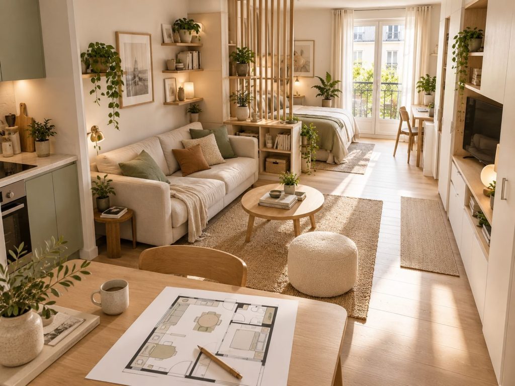 Petit appartement - faut-il revoir le plan avant de choisir ses meubles